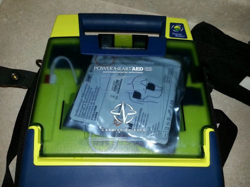 Cardiac Science PowerHeart G3 AED with Case, Ready kit, pads, rescue ready