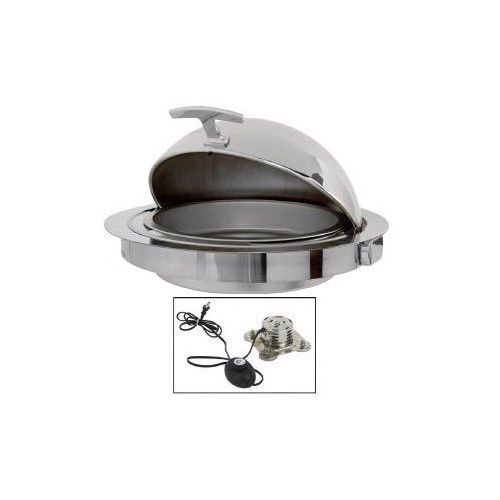 Classic Empire Style Round Electric Counter Drop-In Chafing Dish