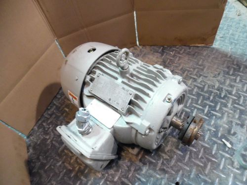 Siemens high efficiency 3hp motor,208-230/460v,rpm 1750/1440,g08t0013sd 17, used for sale