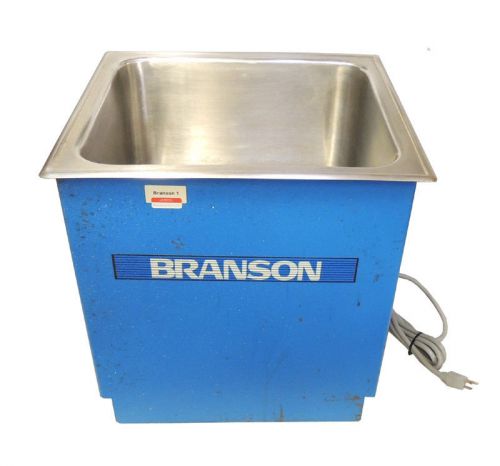 Branson dha-1000 ultrasonic cleaner bath heated 10-gallon industrial / warranty for sale