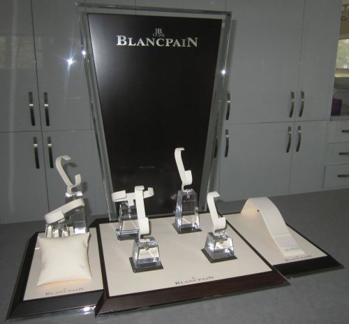 Large Genuine Blancpain Complete Multiple Wrist Watch &amp; Chronograph Display Set