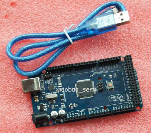MEGA 2560 R3 ATMEGA2560-16AU ATMEGA16U2 Board + USB Cable For Arduino compat