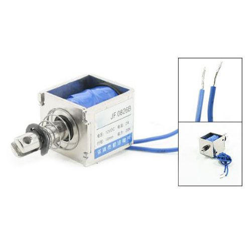 S6 Wholesale DC 12V 2A Pull Type Linear Solenoid Electromagnet 10mm 20N
