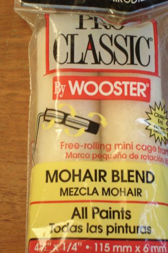 Mini 2 Pack Pro Classic Wooster Mohair Blend, 4 1/2&#034; x 1/4&#034;