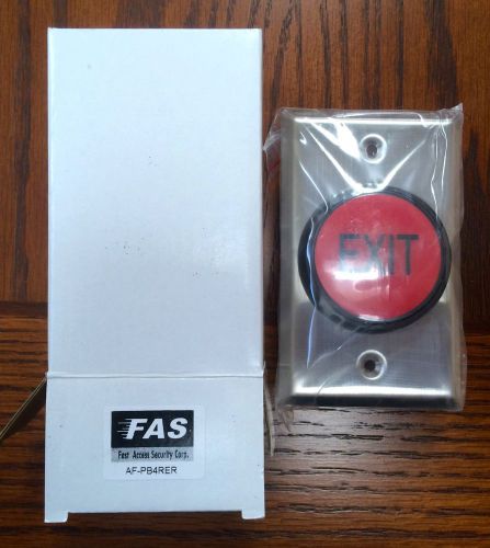 PUSH EXIT BUTTON for Magnetic Lock Door Access System   NEW  NICE!