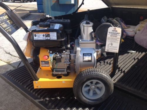 Titan gas powered --trash water pump for sale