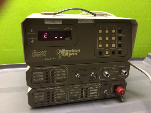 Timeter RT-200 Respical Respiratory Calibration Analyzer / Ventilator Tester