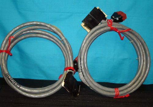 Lot of 2 ABB Bailey Net 90 Loop Interface Cable NKLM01-10 300V 80C #24AWG
