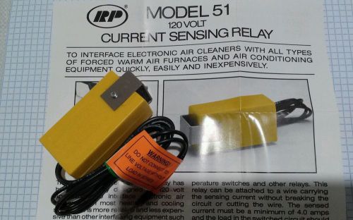 Aprilaire Model No. 51 Current Sensing Relay 120V