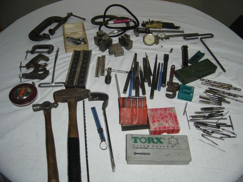 Machine shop cutting tools-micro grinder- paralells large lot #3 for sale