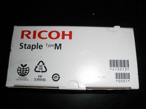 Genuine Ricoh Staple Type M 413013 1200R-AM Cartridge Assembly w/ 5000 staples