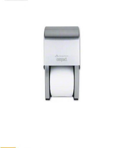 Georgia pacific compact coreless stainless steel toilet paper dispenser 56782 for sale