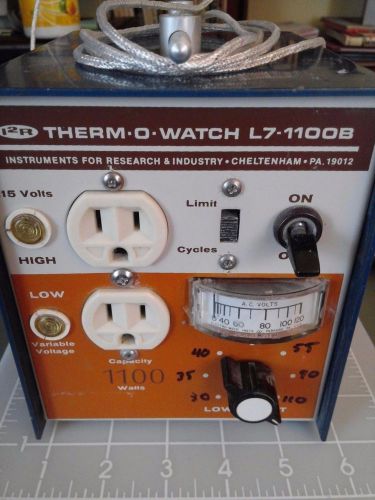 I2R Therm-O-Watch L7-1100B Variable Output Voltage Controller 1100W
