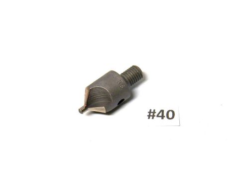 1/4-28 Threaded Countersink - #40 Pilot - Sheet Metal Tool - USA ........(2-3-1)