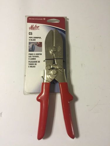 New malco cpipe crimper , 5 blade for sale