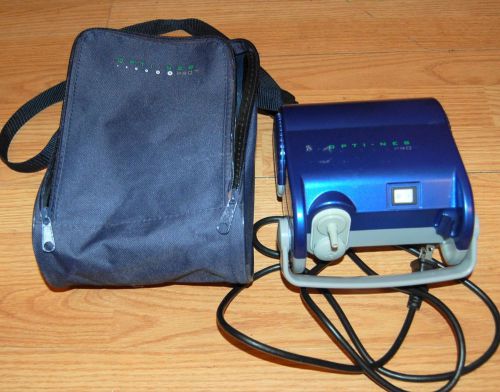 Opti-Neb Pro Portable Nebulizer TeleFlex AC Compressor with travel bag