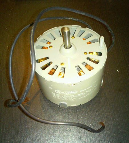 New dayton shaded pole motor 1/100hp 115volts for sale