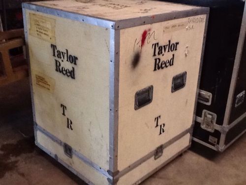 Custom Travel Equipment Case White Exterior 38&#034; X 48&#034; X 38&#034; Taylor Reed Magic