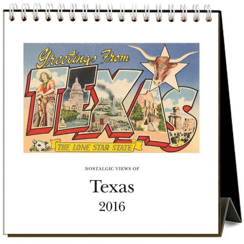 Texas Desk Calendar