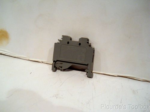 New Wago 2-Conductor Through Terminal Block, 800V, 28-12 AWG, 4mm, 281-601