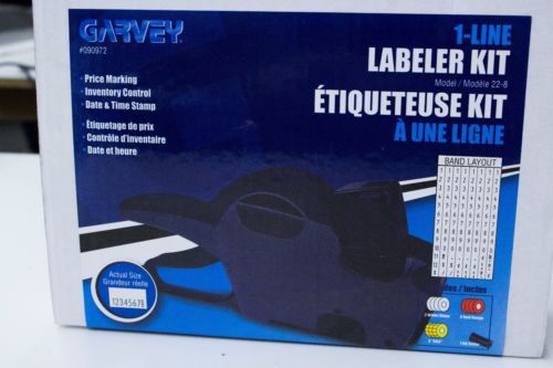 Garvey Pricemarker Kit, Model 22-8 Labeler Kit