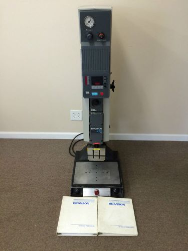 Branson 900 series 910iw ultrasonic welder w/ attachments and biners for sale