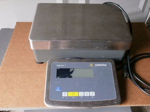 MSG Sartorius Signum 1 SIWADCP-1-16-S Digital Scale Balance, VF4026, Not Working