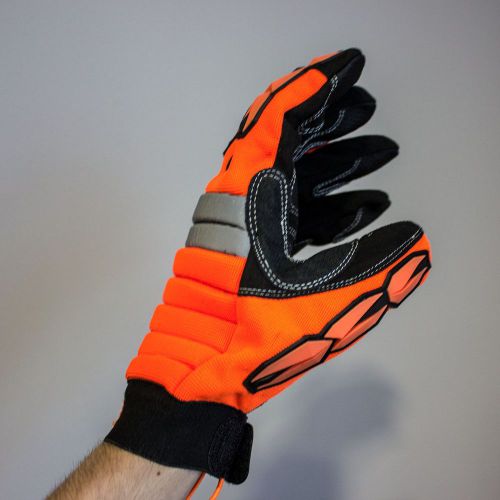 High-Viz Premium Metacarpal Gloves - 495