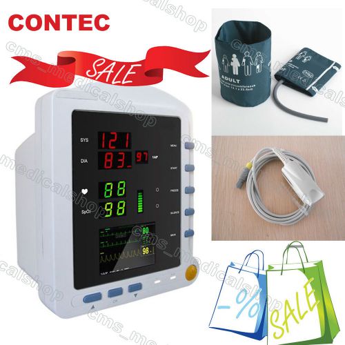 HOT SALE New ICU Patient Monitor,Vital Signs Monitor,NIBP,SPO2,Pulse Rate