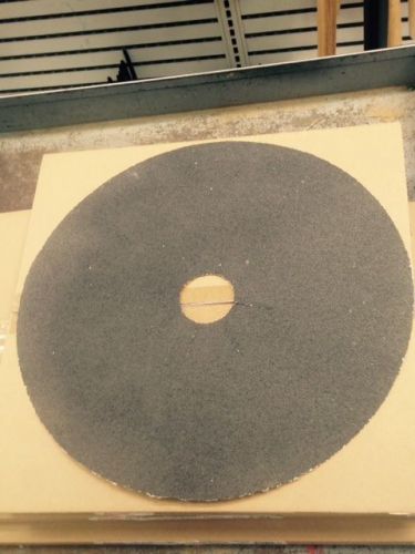 Virginia Abrasives 15&#034; 36 grit Buffer Disc Sanding Paper