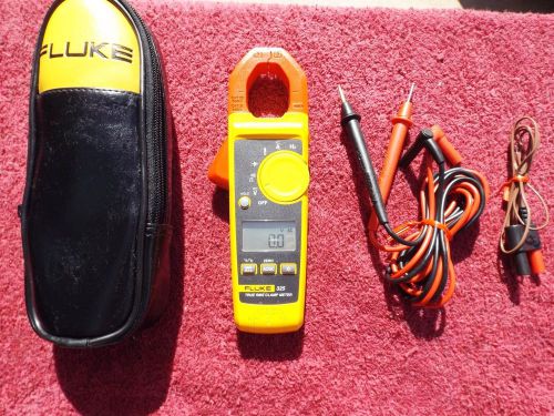 FLUKE 325 *MINT!* TRUE RMS CLAMP METER!  COSTS $224.95 NEW!