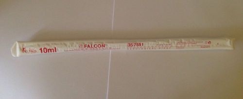 10 ml BD Falcon Serological Pipet individually Wrapped Lot (65) 357551