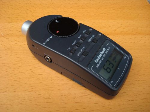 RadioShack Digital Sound Level Meter SPL 33-2055