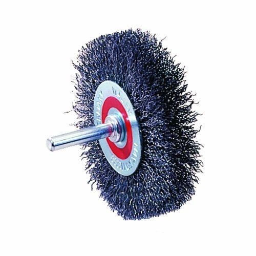 Walter Surface Technologies Walter 13C175 Crimped Wire Mounted Brush, Stainless