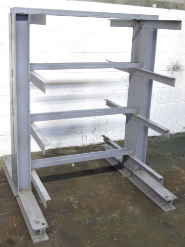 56&#034;TALL DBL SIDED CANTILEVER RACK