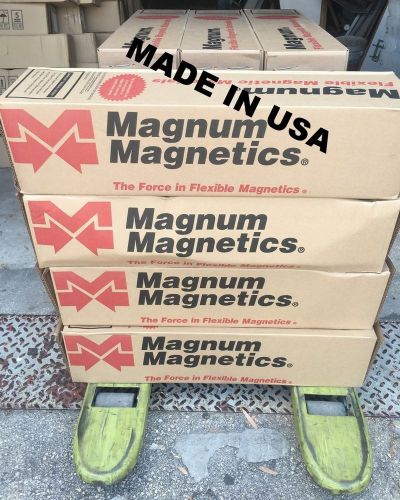 MAGNUM MAGNETIC ®  30 MIL.   24&#034; WIDE X 4 FEET CARS VAN TRUCKS OK STRONG