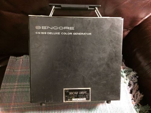 Sencore CG169 Deluxe Color Generator All Channel Color King IV