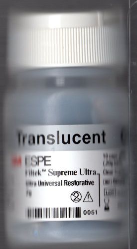 Filtek Supreme Ultra Translucent CT- Clear Translucent, 10x0.20g, open box, unus
