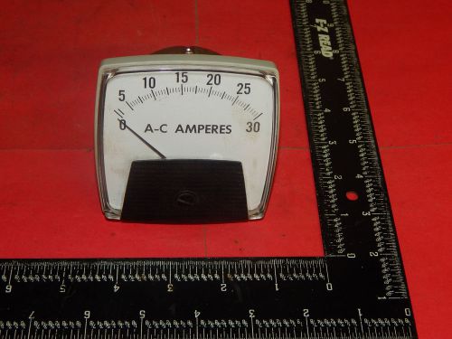 Yokogawa 250340nlnl8 panel meter 0-30 a-c amperes 40/70h (3.25)3-1/4&#034;in od for sale