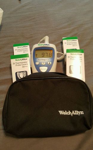 Welch Allyn SureTemp Plus Model 692 Thermometer with 100 Oral probes.