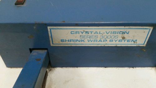 Crystal vision shrink wrap system series 3000s