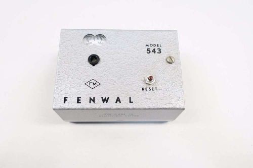 FENWAL 54-302421-103 MODEL 543 0-800F 120/240VAC TEMPERATURE CONTROLLER D529241