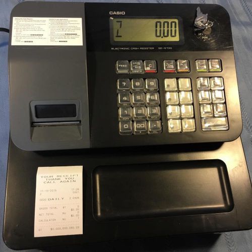 casio cash register SE-s700