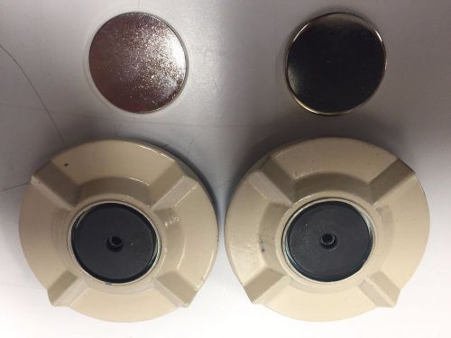 2 Hager Werken Metal Articulator Magnetic Plates