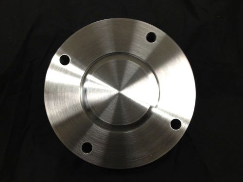 AccuVac ISO Flange HV ISO-160-000-N Non-Rotatable Blank ISO-F New SS304