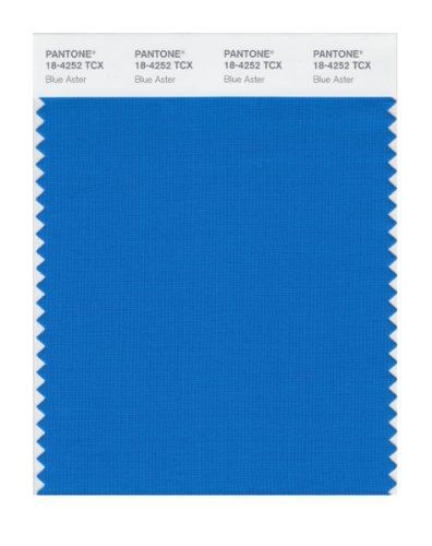 PANTONE SMART 18-4252X Color Swatch Card, Blue Aster
