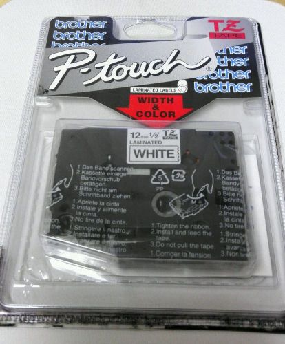 NEW Genuine Brother TZ-231 P-Touch 1/2&#034; White