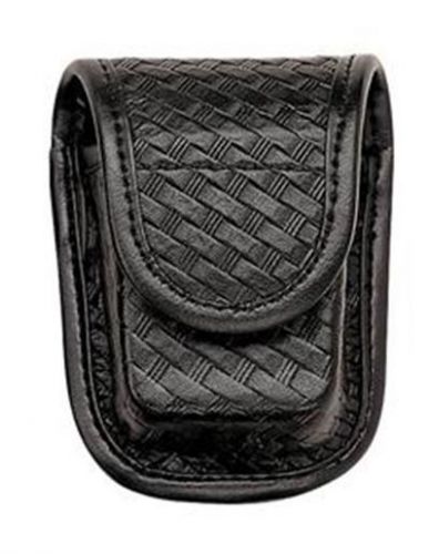 Bianchi Accumold Elite Chrome Snap 7915 Pager or Glove Pouch Basketweave Black