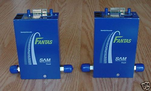 (2) SAM Fantas SFCBA1480F MC-4VP24BL Mass Flow Controller