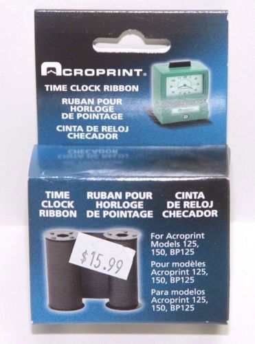 Acroprint PD122 Time Clock Ribbon for PD100 Time Clock, 20-0106-002